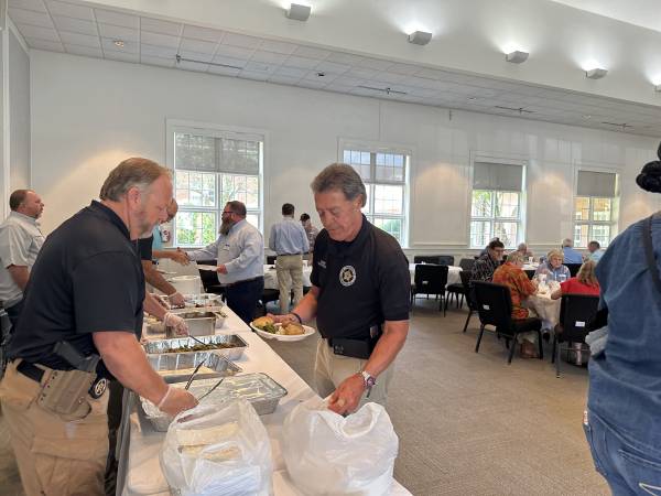 Sheriff Valenza Hosts Retired Law Enforcement Officers