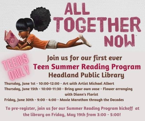 Headland Library Summer Reading Program