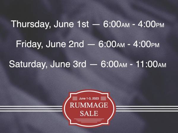 Memphis Baptist Church to hold Rummage Sale to Support Student Ministry