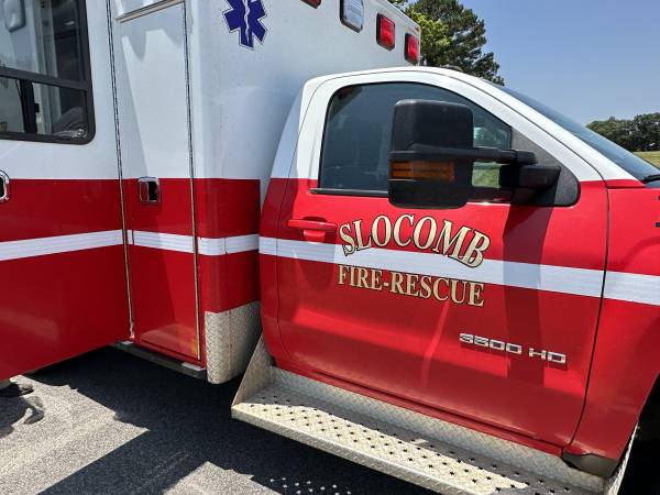 Slocomb Fire Rescue and Fadette Fire Respond to Motorcycle Accident