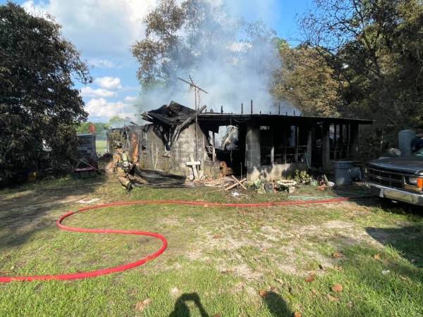Structure Fire in Holmes County Causes Total Loss