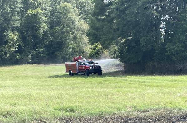 Hay Field Fire Requires Multiple Departments to Respond