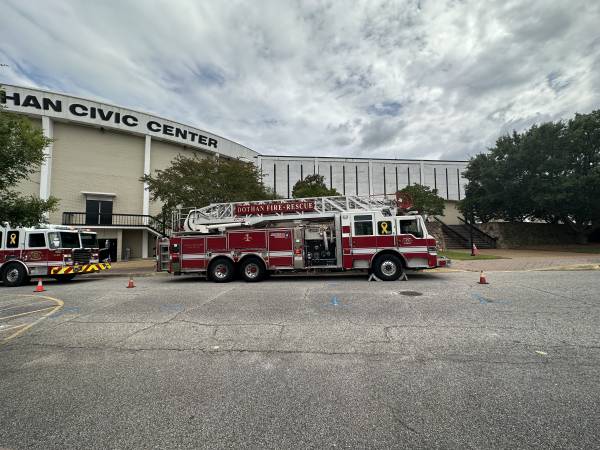2:30pm Dothan Fire on Scene of Civic Center for Smoke Smell