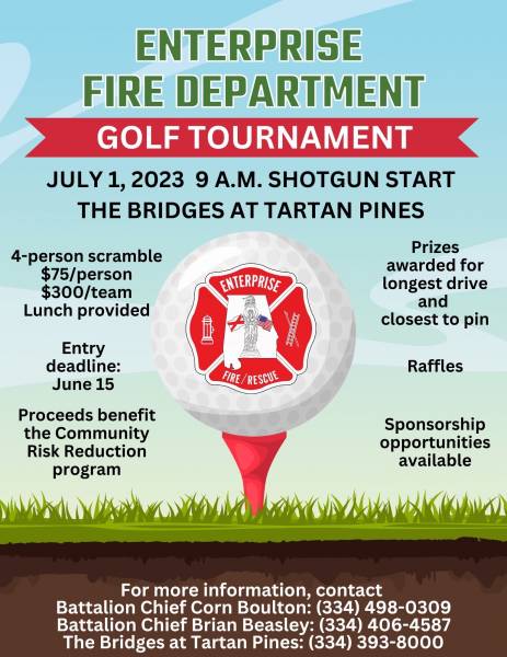 Enterprise Fire Department Golf Tournament