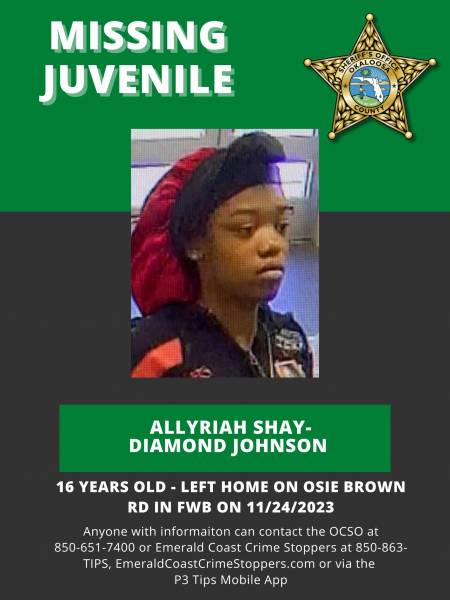 OCSO searching for missing runaway juvenile