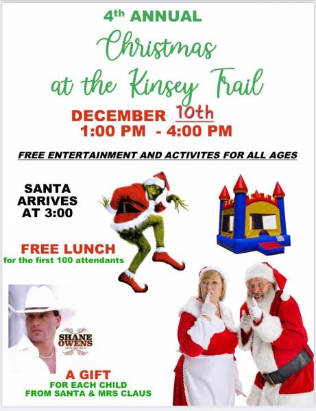 4th Annual Christmas at the Kinsey Trail