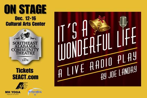Join SEACT in the Studio for It’s a Wonderful Life: A Live Radio Play