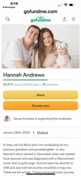 Help Hanna Andrews