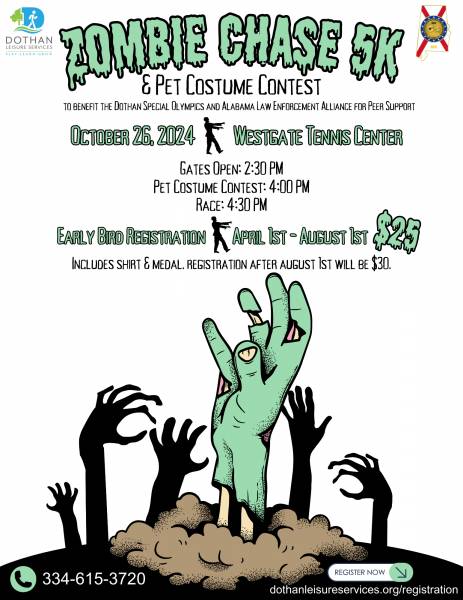 Zombie 5k Race & Pet Costume Contest