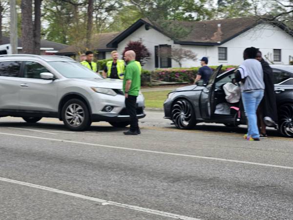 9:36 AM...Motor Vehicle Crash on Honeysuckle near Fortner