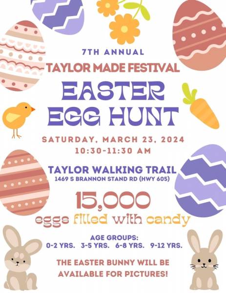 Taylor Made Festival & Annual Easter Egg Hunt