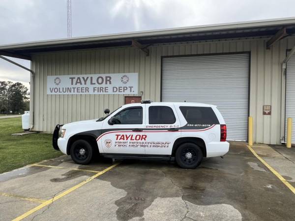 Taylor Volunteer Fire Department Receives Rapid Response Vehicle