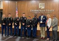 Six Local, Outstanding JROTC Cadets Were Honored