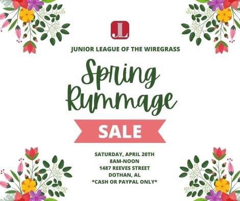 Junior League of the Wiregrass Spring Rummage Sale